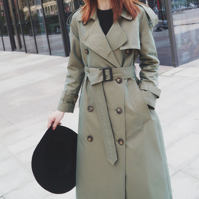 Trench pour femme      en Coton - Ref 3226996 Image 5
