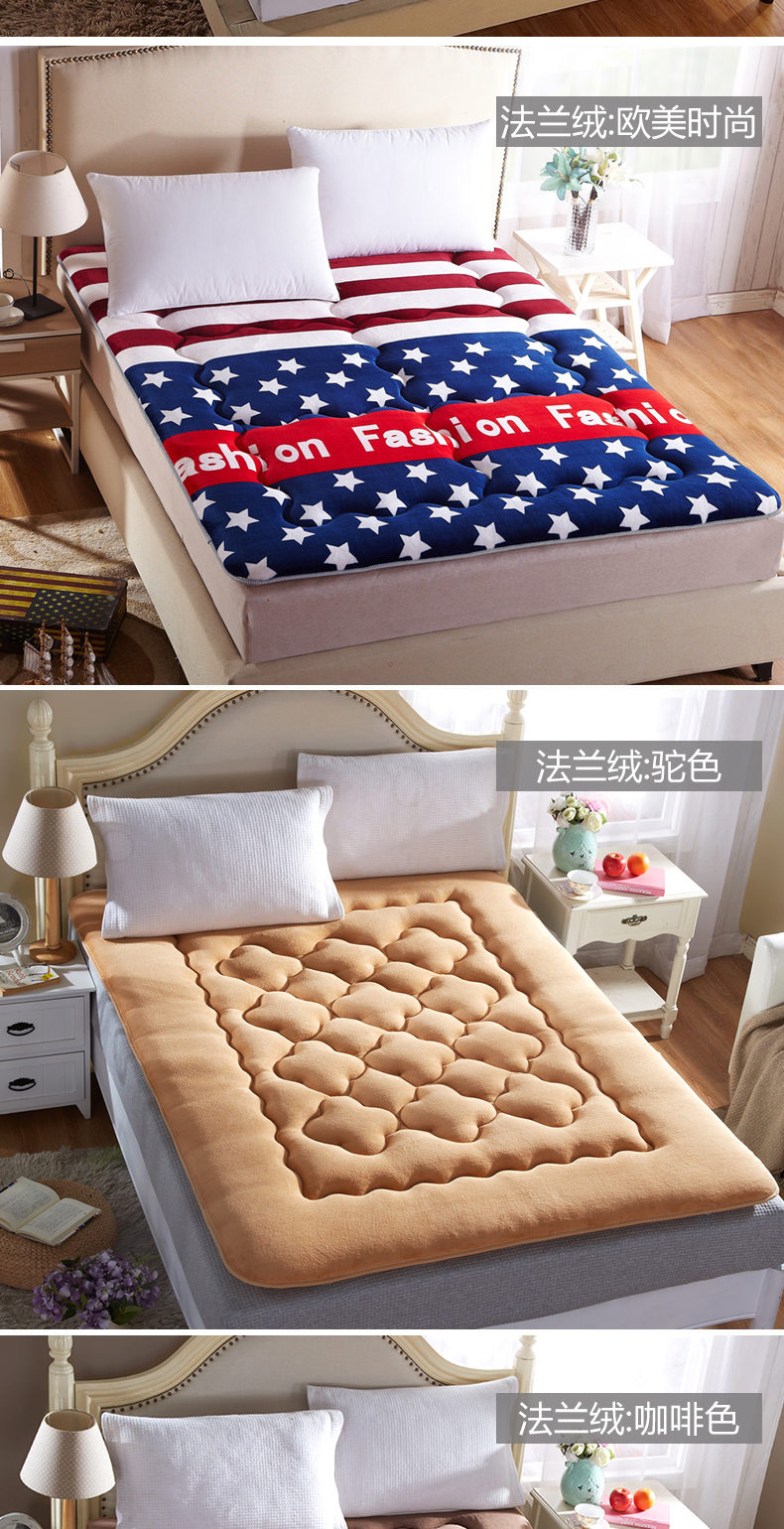 Tatami nệm 1.8 m giường 2 mét đôi duy nhất 1.5m1.2 mét sinh viên nệm giường ký túc xá nệm pad quilt 0.9