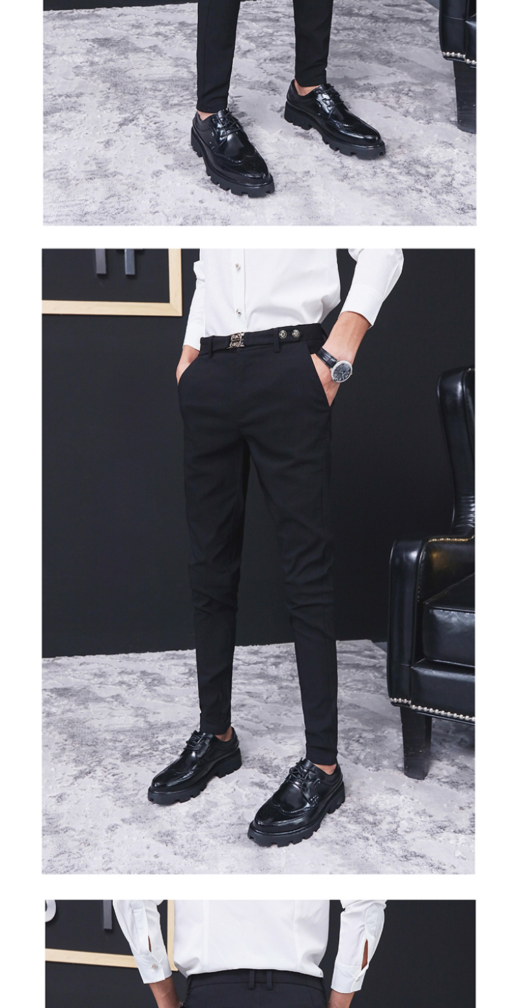 Mùa thu và mùa đông Anh kinh doanh bình thường phù hợp với quần nam thủy triều vest nam