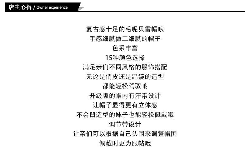 Chapeau pour femme en Poilue - Ref 3234348 Image 6