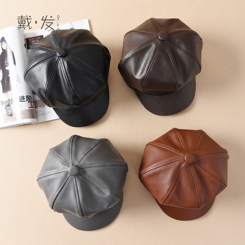 Chapeau pour femme en Cuir artificiel - Ref 3233450 Image 1