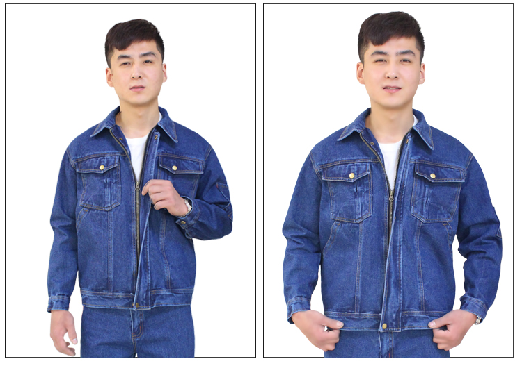 Quần yếm độn bông nguyên chất phù hợp với nam giới mùa thu đông chống mài mòn chống hàn nhà máy xưởng sửa chữa ô tô dịch vụ bảo hiểm lao động denim đồ ngủ nam