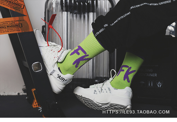 Châu Âu và Hoa Kỳ Xu hướng đường phố INS phong cách thư hoạt hình hip hop trượt ván trong vớ cotton ống vớ nam và nữ vớ da