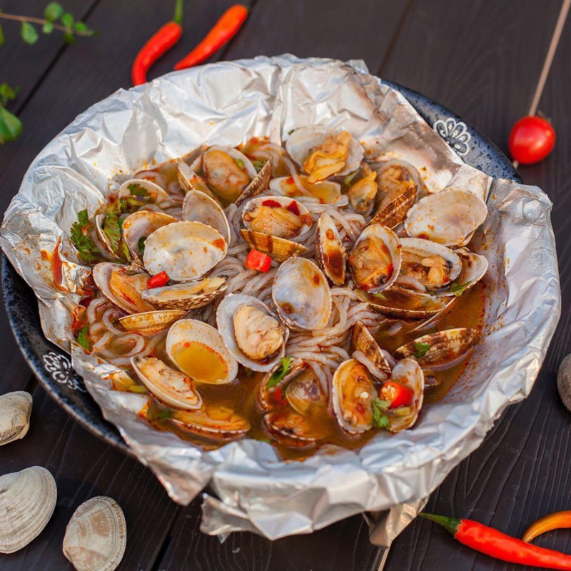 Yu Zhen Mi Thread Flower Chia Secret Sauce Casserole for commercial seasoning tin paper fan sauce small bag formulation bottom material open shop special