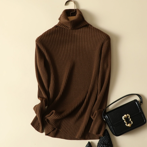 Демисезонный свитер, короткий комплект, трикотажный лонгслив, облегающий крой, в обтяжку, увеличенная толщина