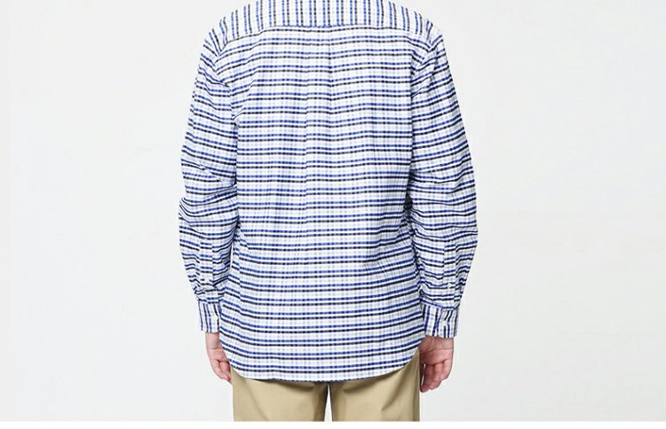 SPAO Áo sơ mi nam dài tay Áo sơ mi kẻ sọc mới Áo sơ mi nam Flannel dài tay nhiều màu SPYC849P03 áo sơ mi nam đẹp