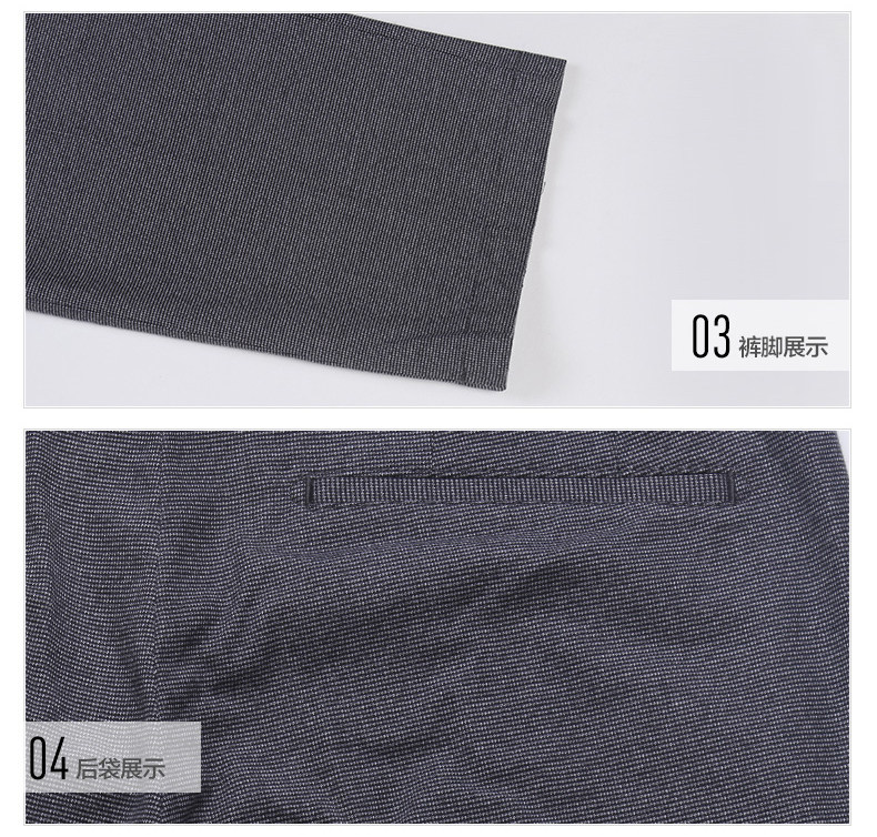 Pantalon droit SPAO 100% coton - Ref 1488537 Image 13