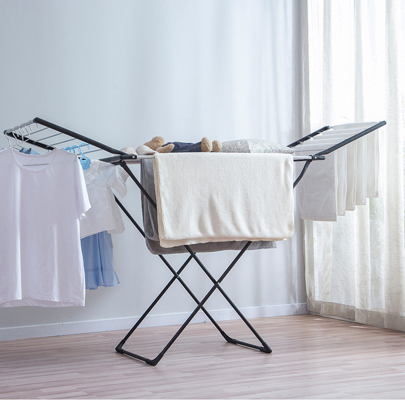 Floor folding clothes hanger indoors Outer home Balcony Bedrooms X feet Baby clotheshorse Clotheshorse Quilt Coat-hanger