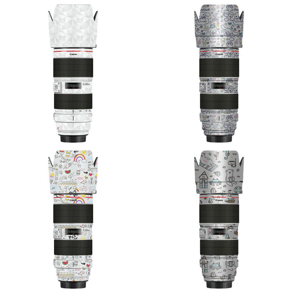 Suitable for Canon EF70-200 f2 8L IS generation anti-shake lens film all-inclusive seamless color change film 3M
