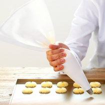 Thickened cloth pastry bag squeezed cookie cake cream decorating soluble Bean Baby bean noodles squeezed flower bag pasting mouth set