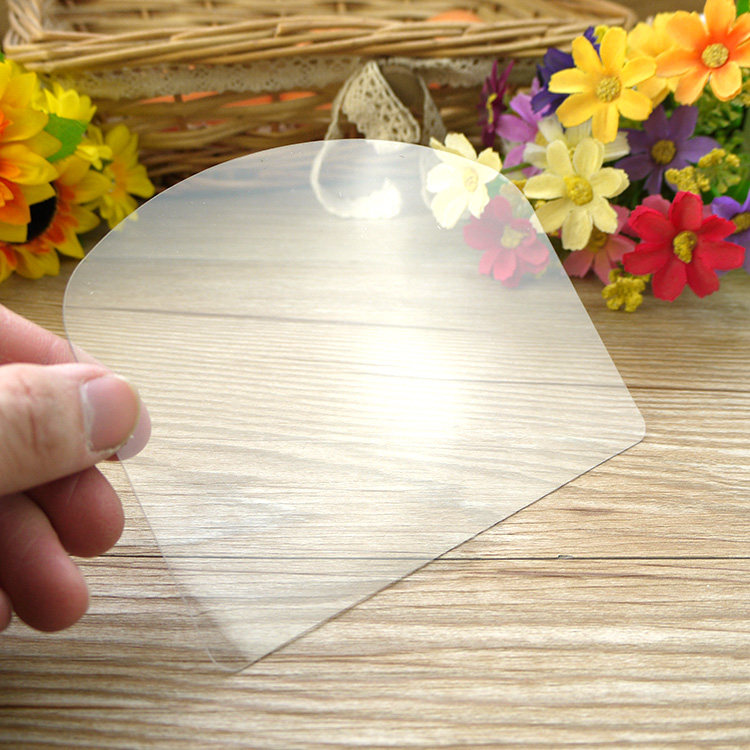 Baking Tools Plastic Transparent Soft Scraper Scraper Birthday Cake Cream Scraper Flat Cream Decorating Scraper