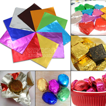 20cm color packaging tin gold aluminum foil paper handmade cake big fruit tea paper Christmas Ping An fruit packaging