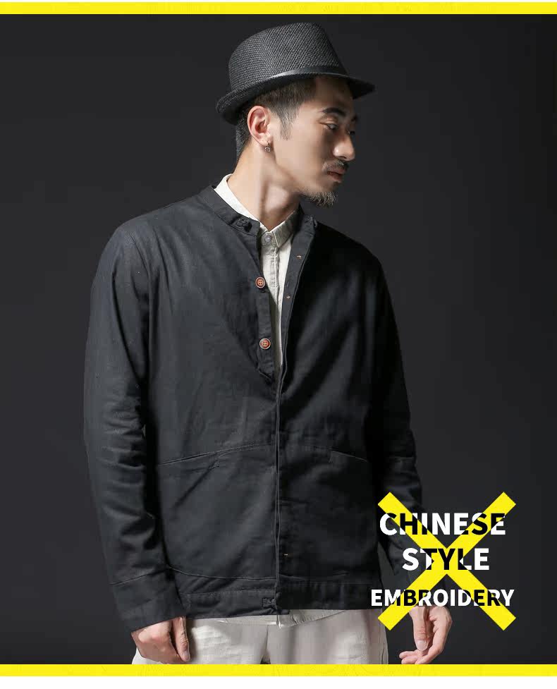 Blouson homme YARGICI manches longues en Chanvre - Ref 3117813 Image 14