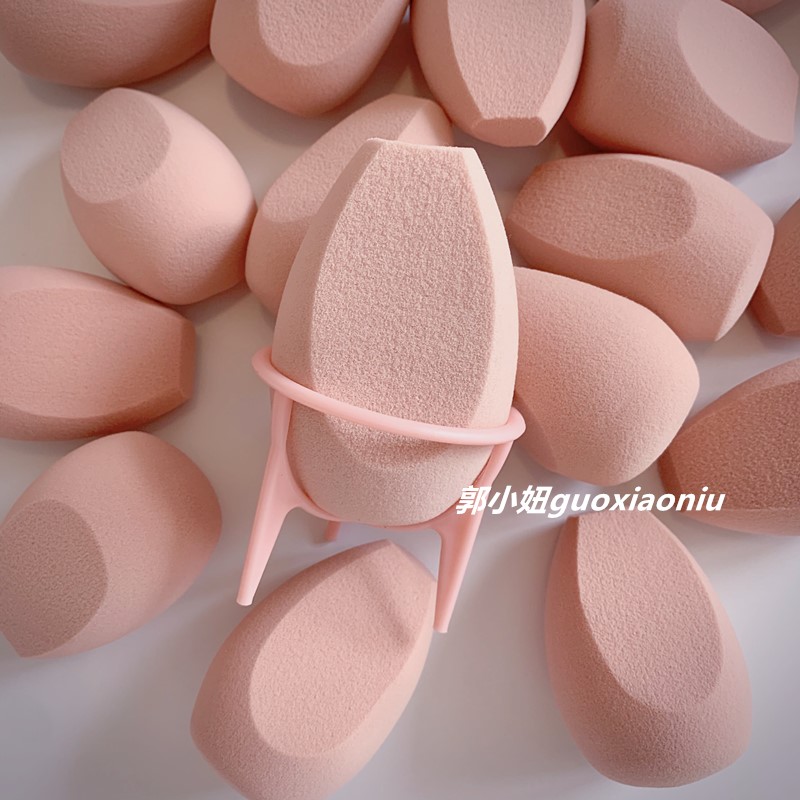 10 price-delivered drying rack micro-flawless roses three-knife-cut sponge egg makeup powder bashing cosmetic eggs