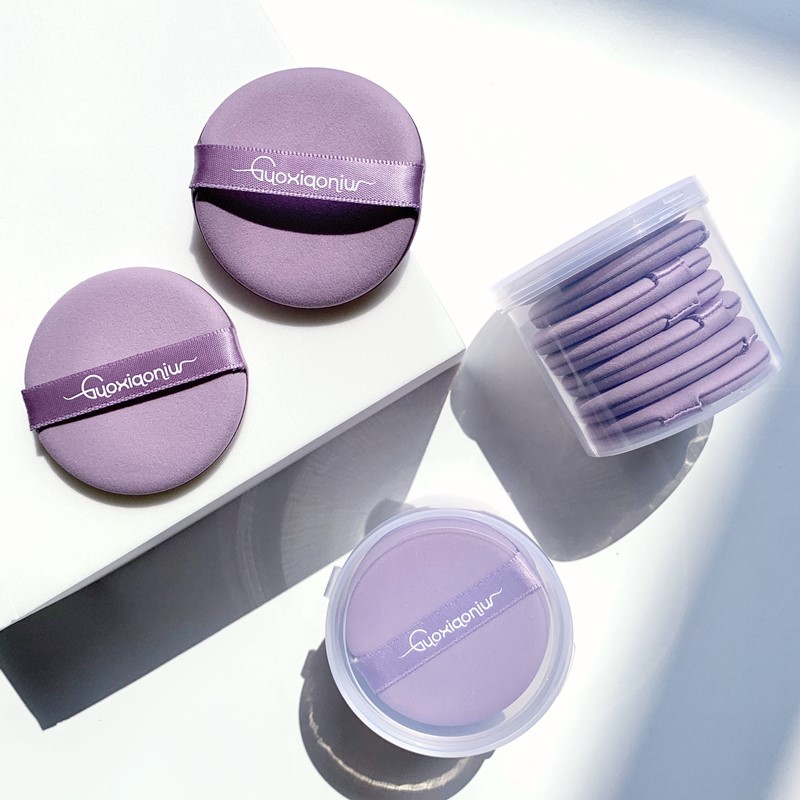 Guo Xiaochick Purple Potato Chips Air Cushion Powder Bashing Water Bigger Powder Bottom Liquid BB Cream Flawless Bottom Makeup Makeup Powder Bashing Soft