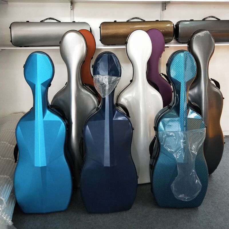 Carbon fiber cello box 1 2 cello case rainproof anti-seismic anti-drop consignment 2 4 cello box