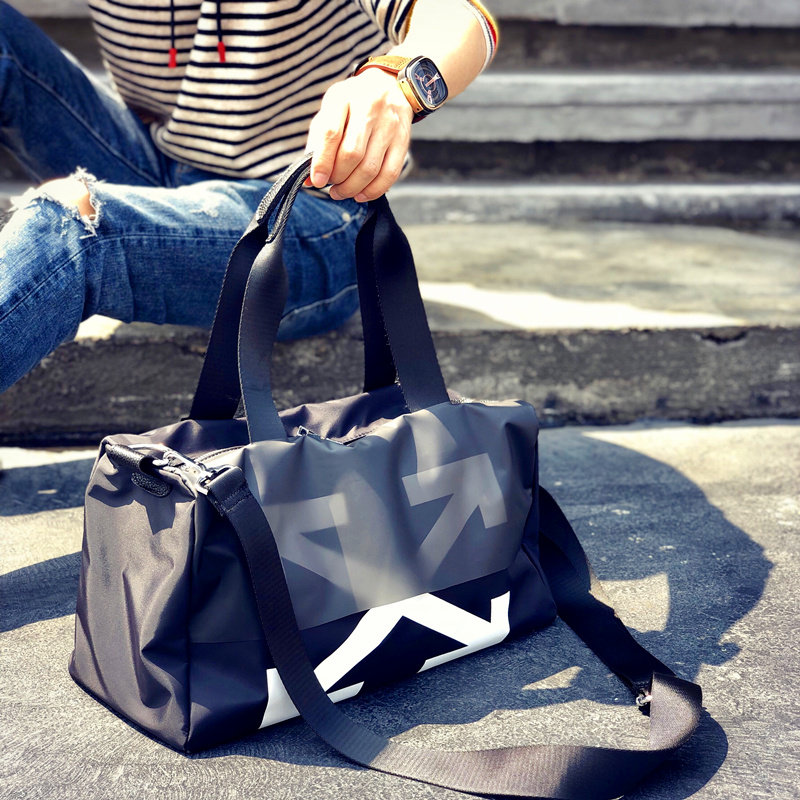 Sports fitness training bag travel bag men's lightweight portable short-distance small luggage bag tide travel bag boarding bag net red