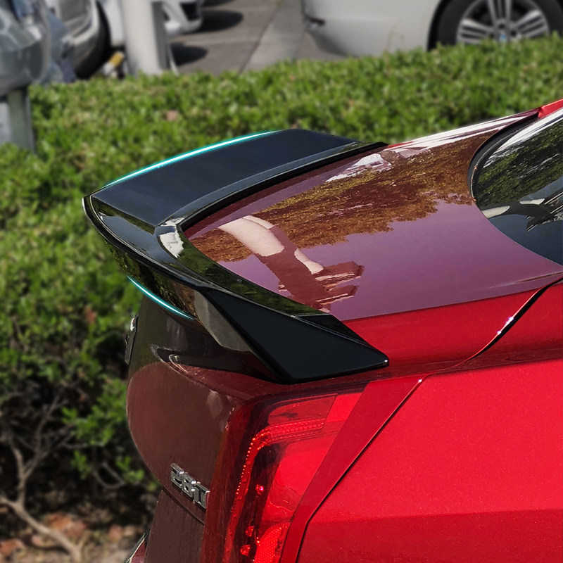 14-20 models of Cadillac ATSL retrofit V D3 Tail Carbon Fiber Free Punch Press Tailwind Empennage