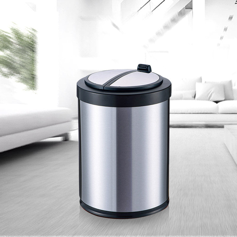 Likuai induction trash can sanitary bucket casement type (9L) silent and no peculiar smell