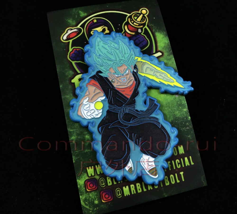 US BLASTBOLT Dragon Ball DRAGON BALL Surrounding Monkey King Luminous Metal Badge PIN - Taobao