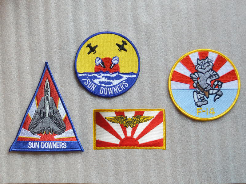 USN VF-111 SunDowners Squadron F-14 Tomcat TOMCAT Badge