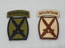 USARMY 10th Mountain Division Badge of the 10th Mountain Division