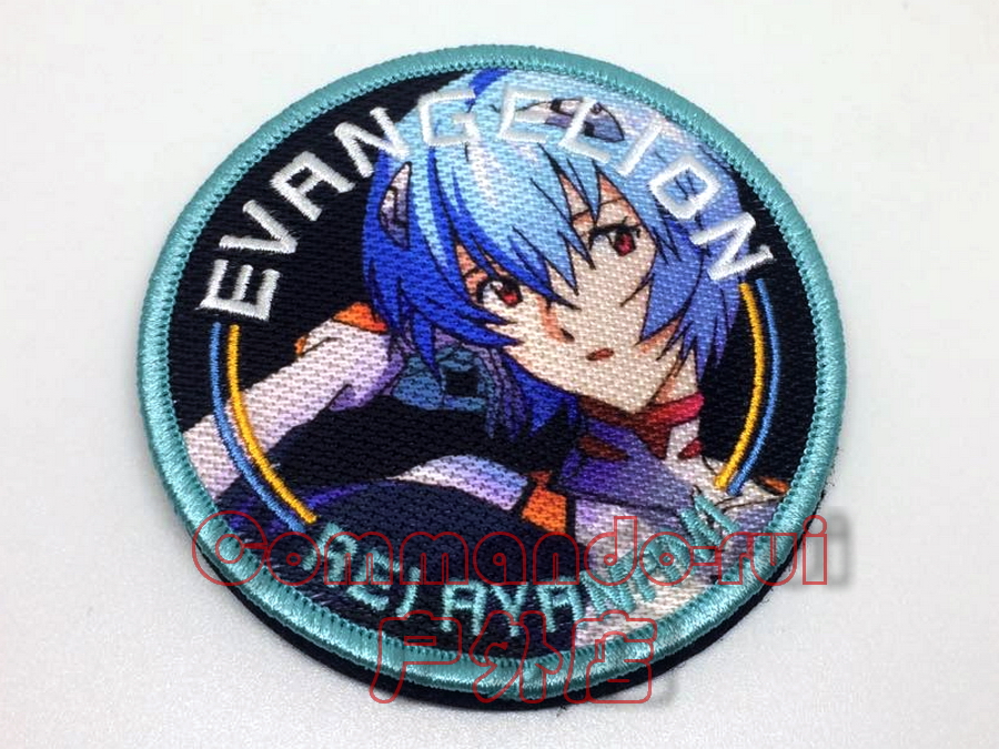 EVA Neon Genesis Evangelion Aya Poli Ling Poli Rei Ayanami Velcro badge armband