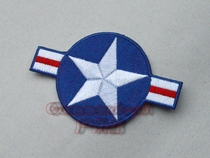 United States U.S. military aircraft emblem Roundel badge Velcro