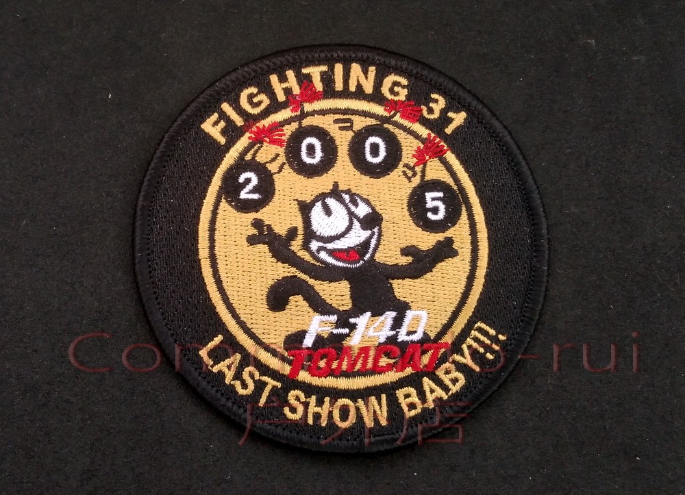 US Navy 2005 Final Show VF-31 Tomcat Man F-14D Tomcat Tomcat Badge