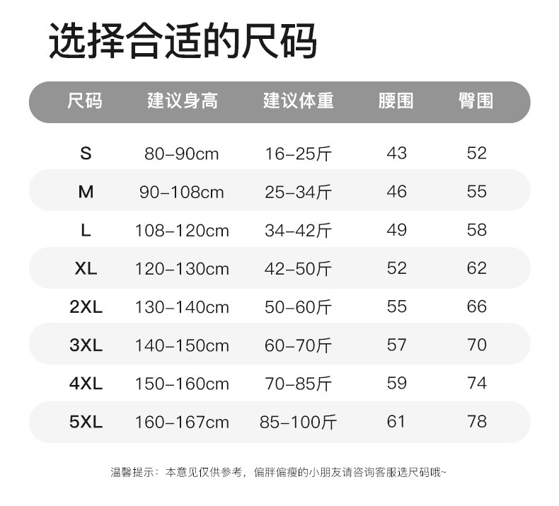 尼多熊儿童内裤女童纯棉平角内裤女孩中大童全棉a类短裤宝宝裤头 — 24