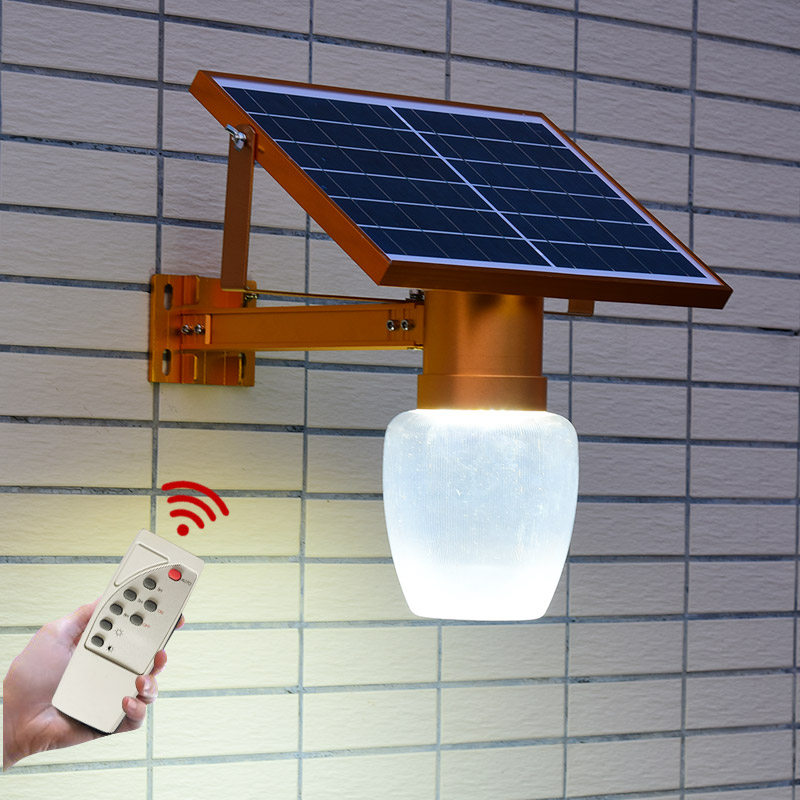 Fengming solar light outdoor waterproof courtyard garden light integrated LED super bright new rural household street light