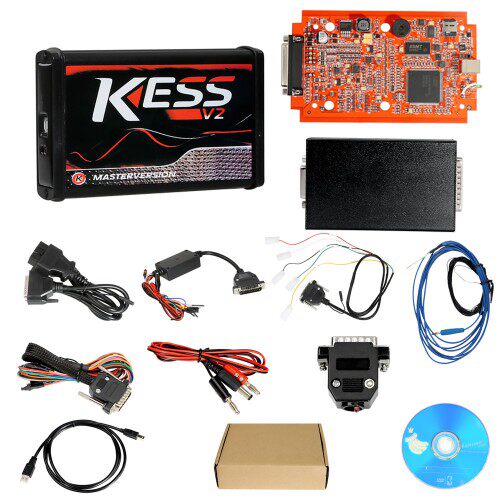 High quality KESS V2 2 8 OBD2 Manager Tuning Kit with simulator Rewritable