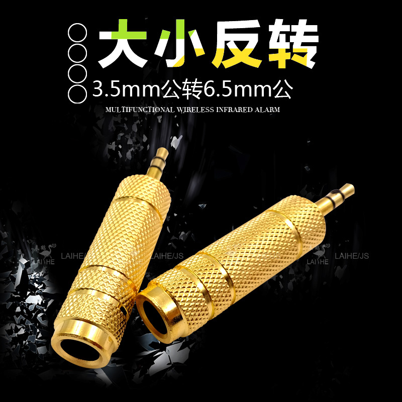 6 5 mother to 3 5 pro-audio converter 3 5mm to 6 5 headphone converter microphone converter head
