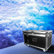 New 2000W water mist machine stage smoke machine wedding props supplies dry ice machine ground smoke bar performance special effects