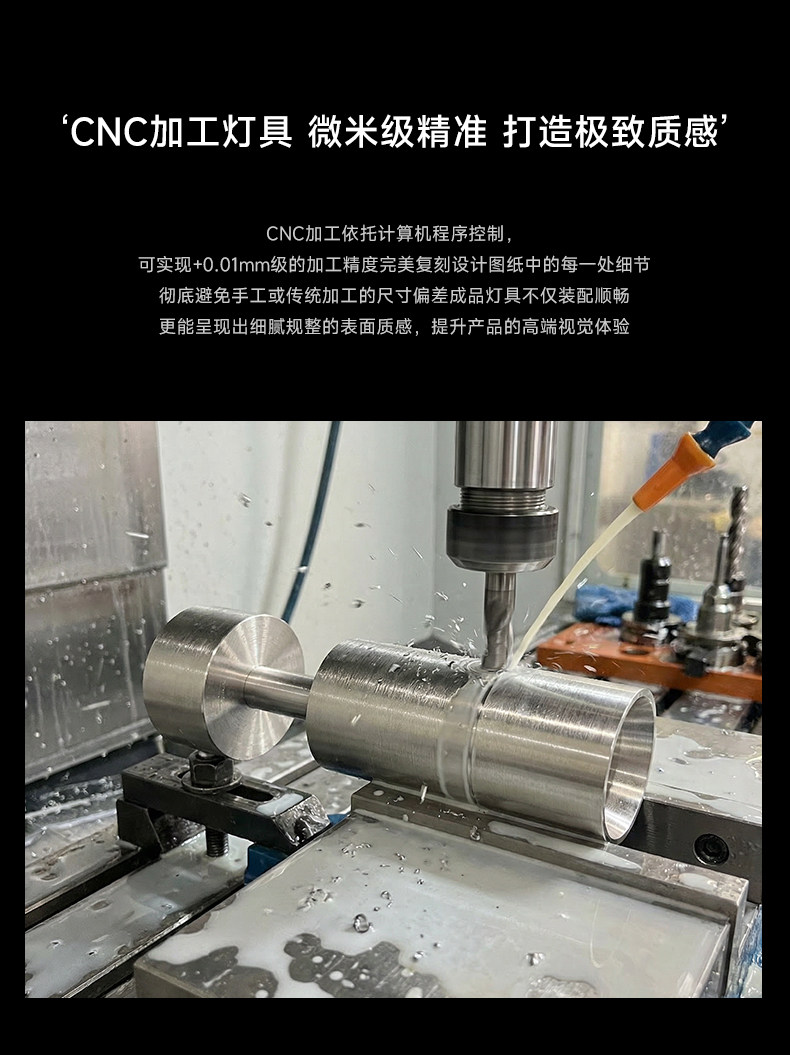 包豪斯明装射灯不锈钢银色中古工业可调节角度客厅天花极简无主灯 图文详情 16