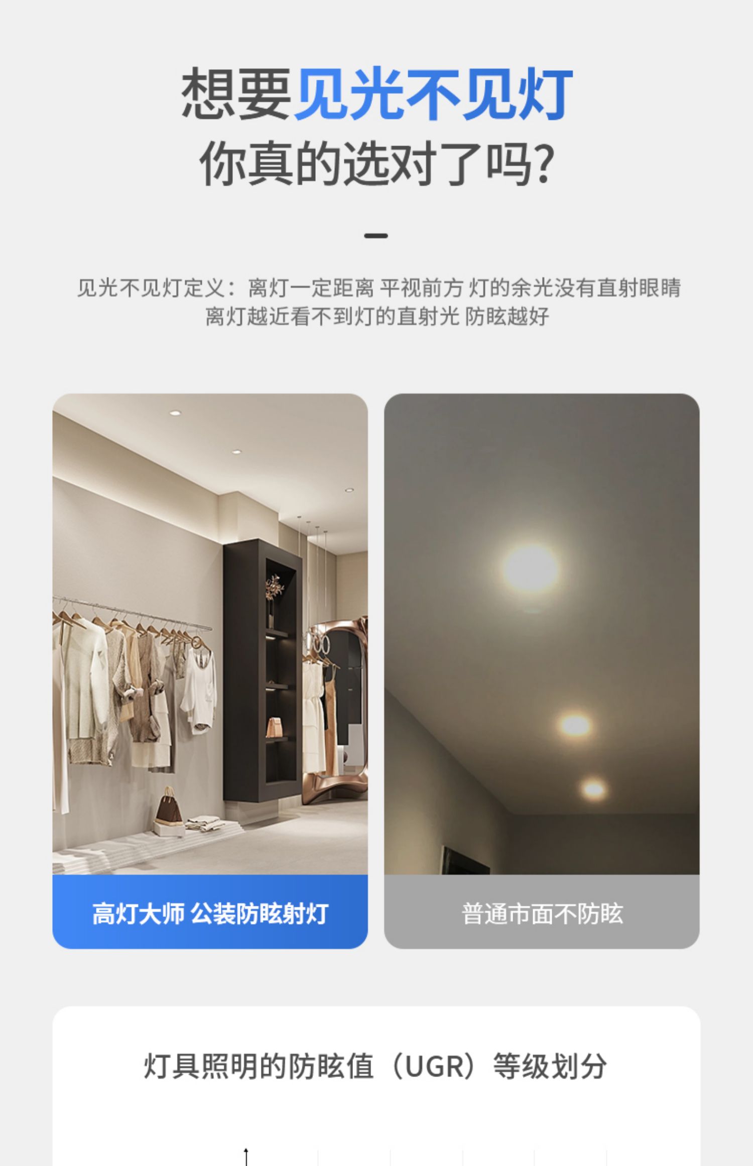 高显色嵌入式天花射灯COB牛眼灯商业服装店铺可摆头75孔30w 图文详情 13