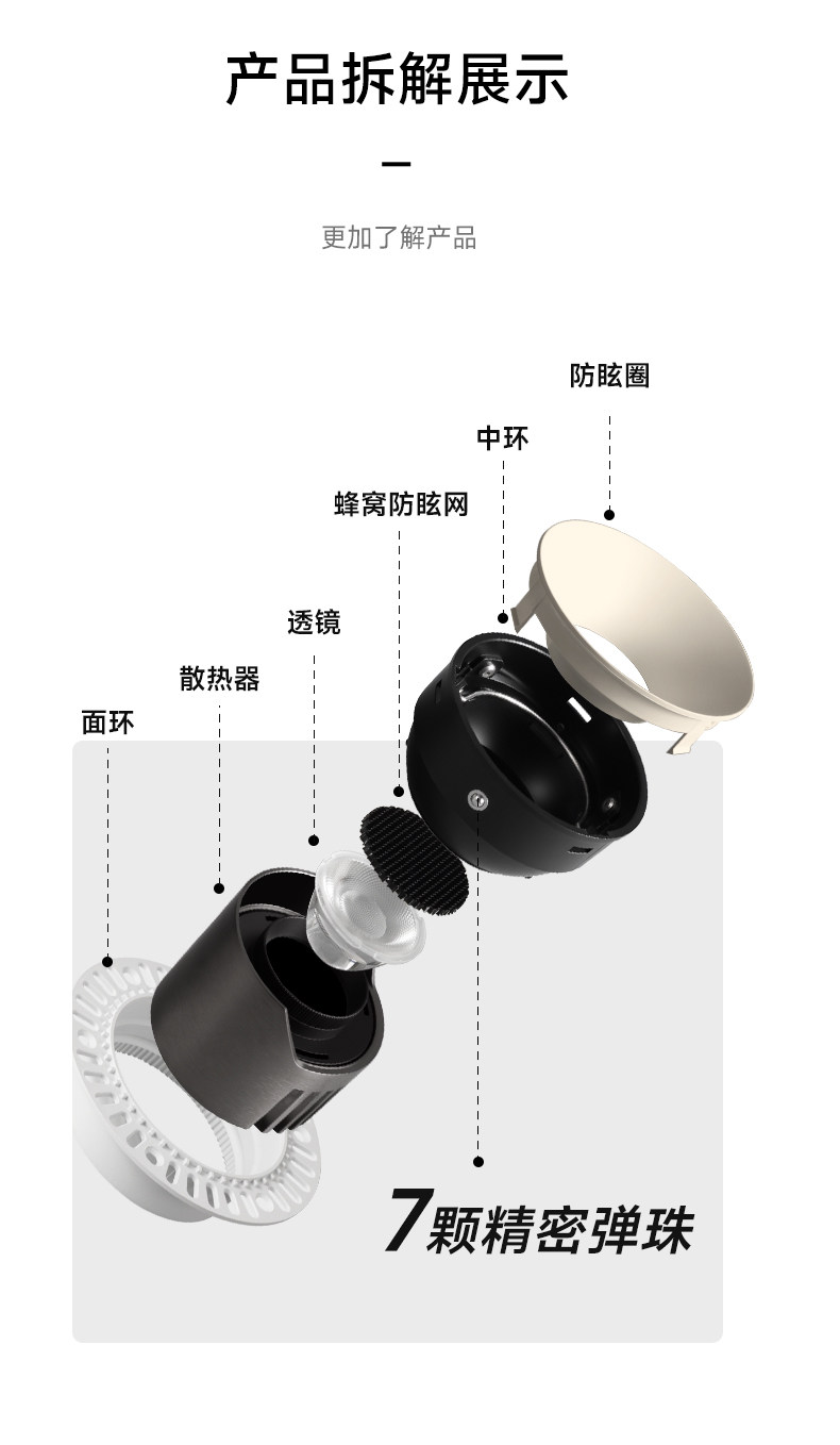 中古无边框射灯嵌入式奶油风小山丘可可蛋奶乳胶漆同色客厅吊顶 图文详情 18