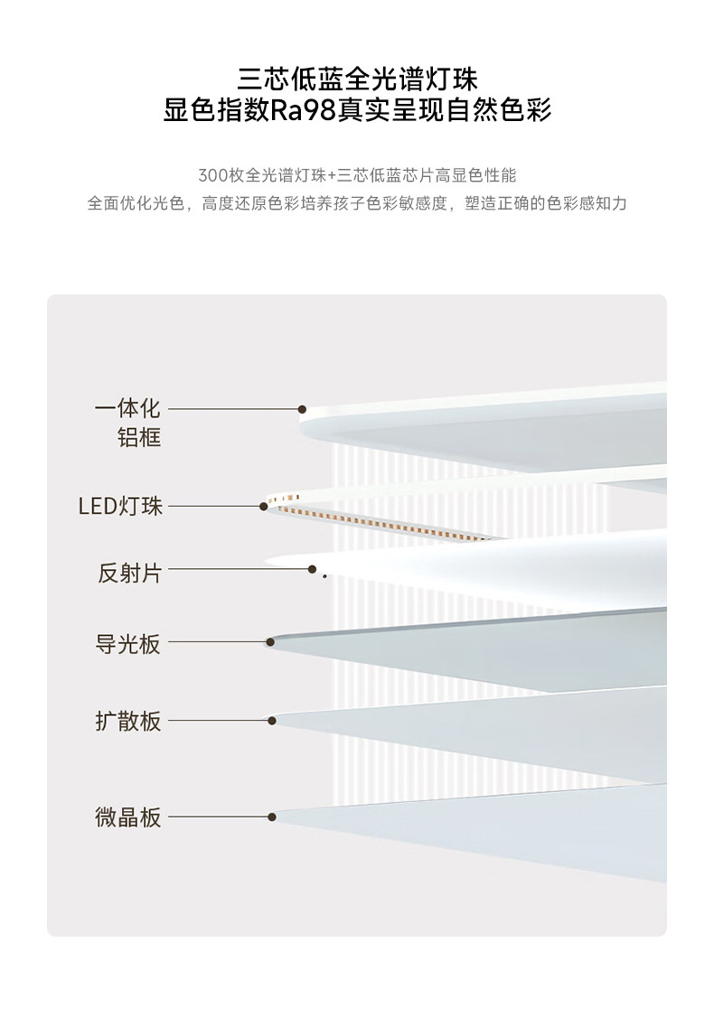 高灯大师落地灯儿童护眼灯学习专用阅读灯旋转升降全光谱立式台灯 图文详情 5