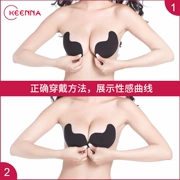 Strapless silicone vô hình áo ngực không có dấu vết vẻ đẹp trở lại đồ lót phần mỏng dán ngực đám cưới ngực nhỏ tập hợp non-slip núm vú