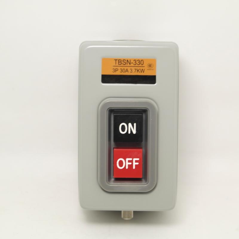 TBSN-330 Power Start Pressure Switch Control Button 3P 30A 3 7KW