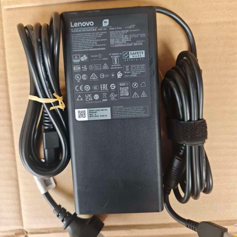 Brand New, Slightly Flawed, Original Genuine Lenovo Savior 400W New Power Supply R9000P and Other 20A Adapters with Square Port