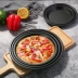 Khuôn làm bánh Pizza không dính 6/7/8/9/10 inch Bộ công cụ làm bánh Pizza Pie Pan nướng Gia dụng Lò nướng - Tự làm khuôn nướng