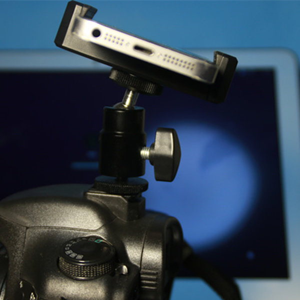 Apple iPhone XR single eye camera phone connected to hot boot bracket 360 rotary machine top can cross vertical screen universal