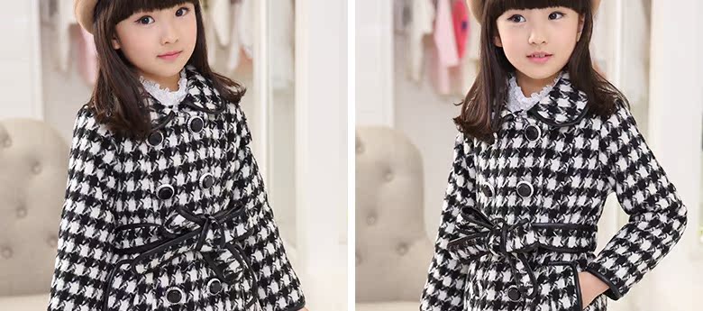 Manteau pour fille en laine - Ref 2162161 Image 36