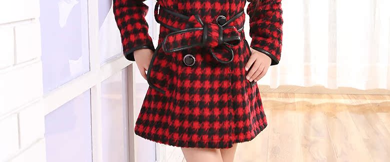 Manteau pour fille en laine - Ref 2162161 Image 9