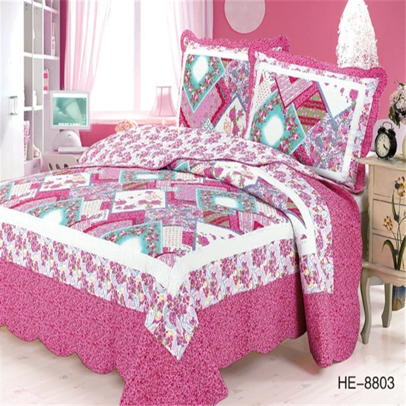 Bông giường bao gồm ba mảnh bông dày quilted bed sheet bìa 1.51.8 cotton mùa hè điều hòa không khí là có thể giặt