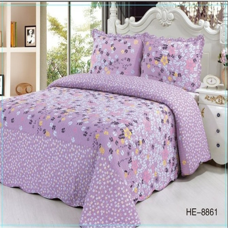 Bông giường bao gồm ba mảnh bông dày quilted bed sheet bìa 1.51.8 cotton mùa hè điều hòa không khí là có thể giặt