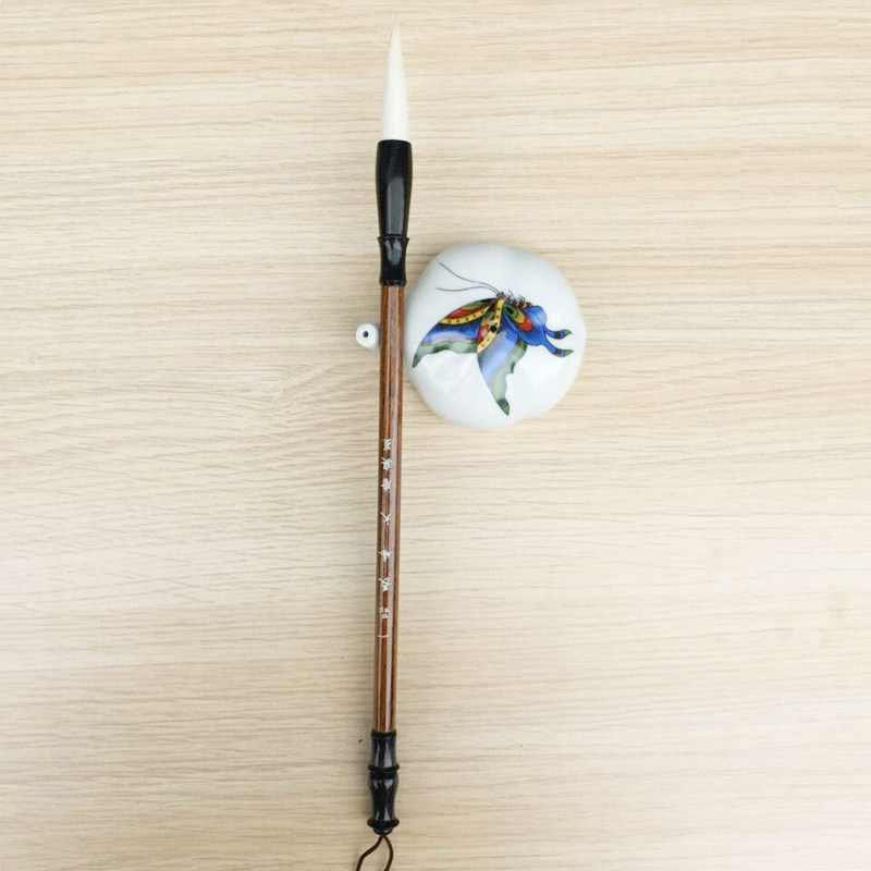 Yipin Changfeng Sheep Milli and hair brush Beginners practice painting and writing Four treasures of the Wenfang Large, medium and small regular script pen