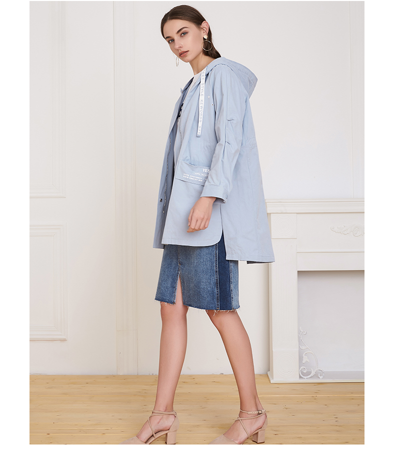 Trench pour femme CHAPELLE  LA CHAPELLE en Polyester - Ref 3228269 Image 12