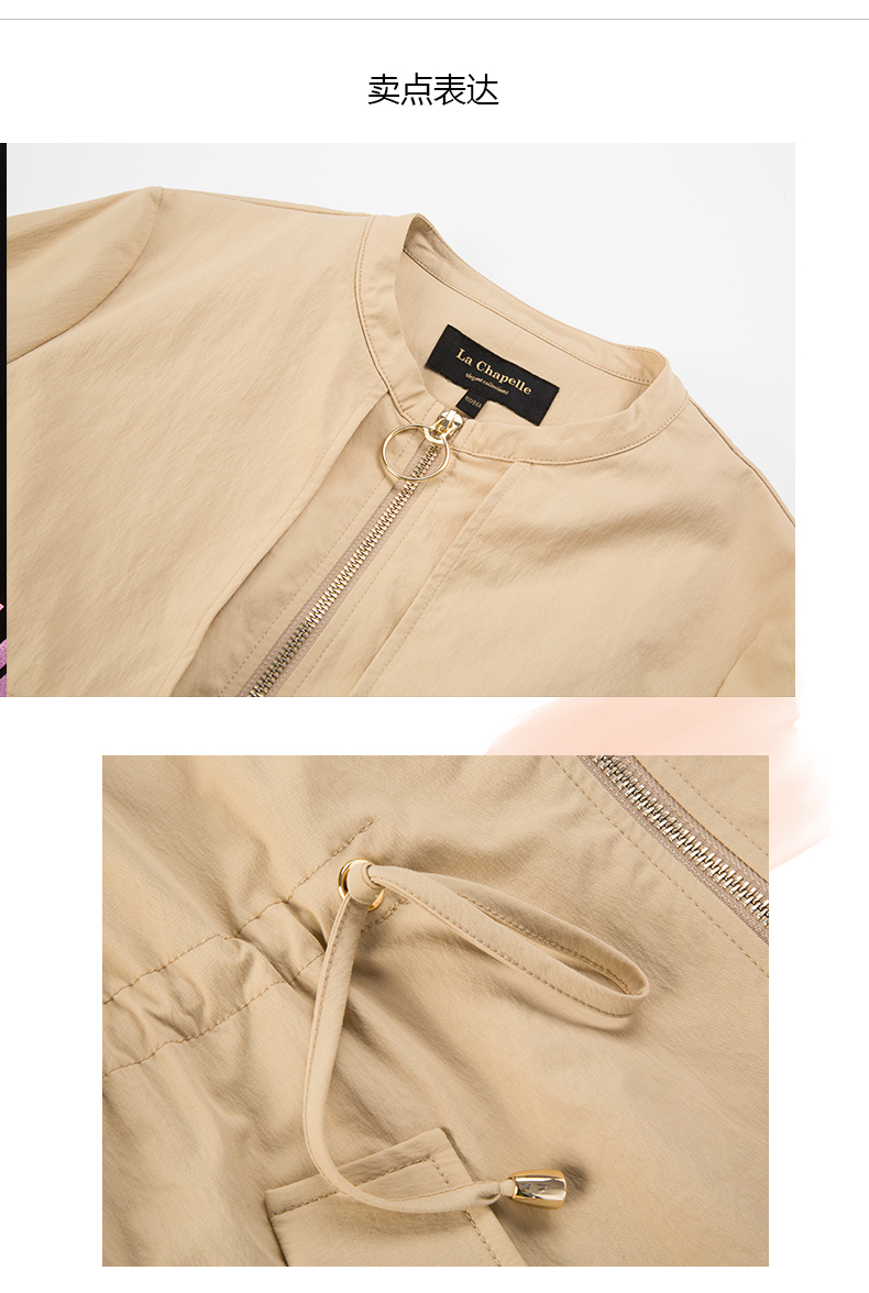 Trench pour femme CHAPELLE  LA CHAPELLE en Nylon - Ref 3228234 Image 8